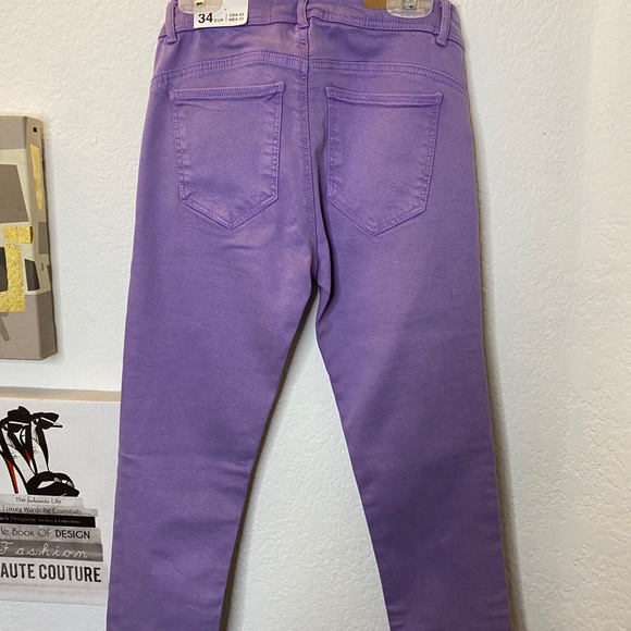 Zara Trafaluc Denim Cropped Jeans - Picture 5 of 6